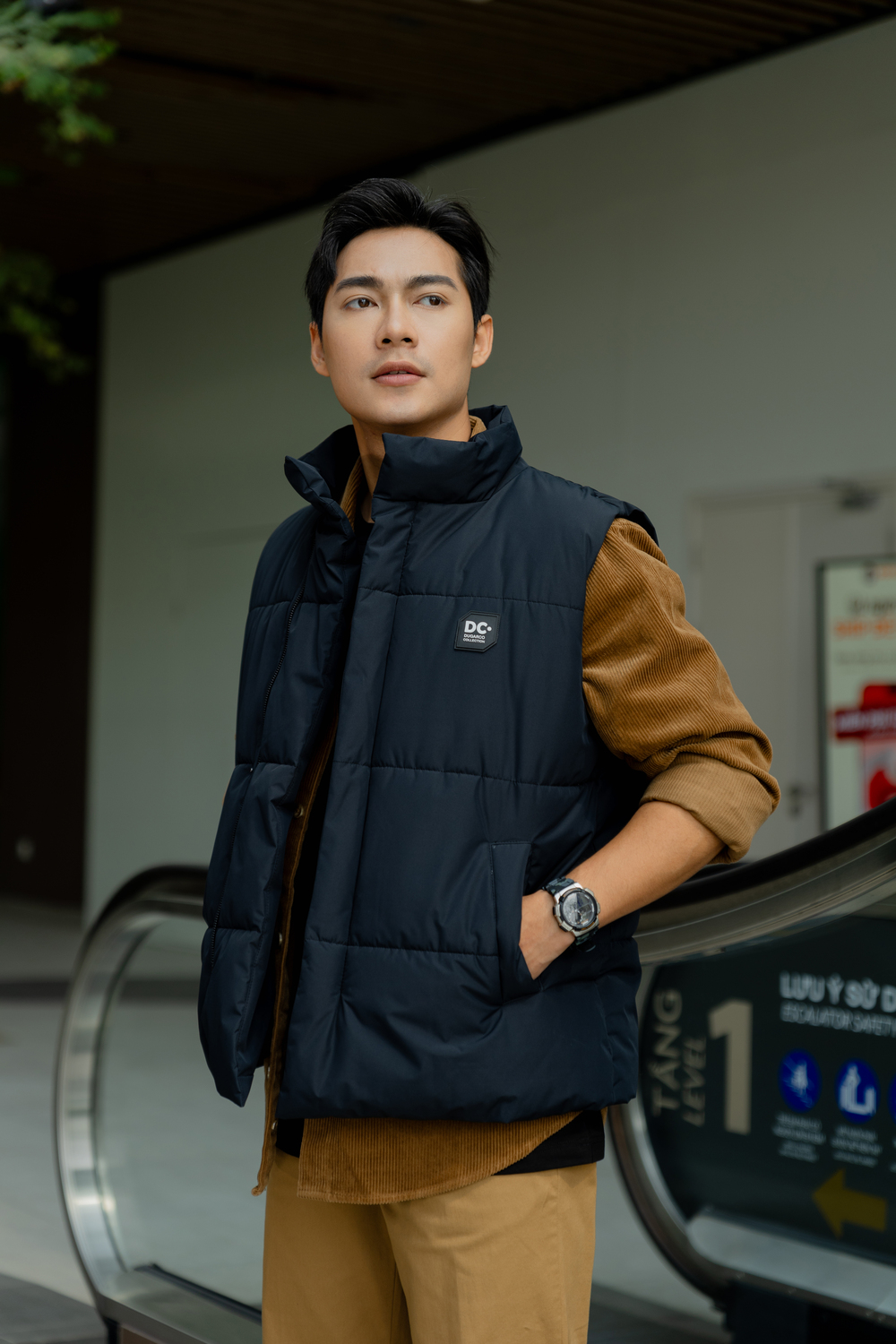 Ảnh của Áo jacket gile nam/248JL22106 / DC28